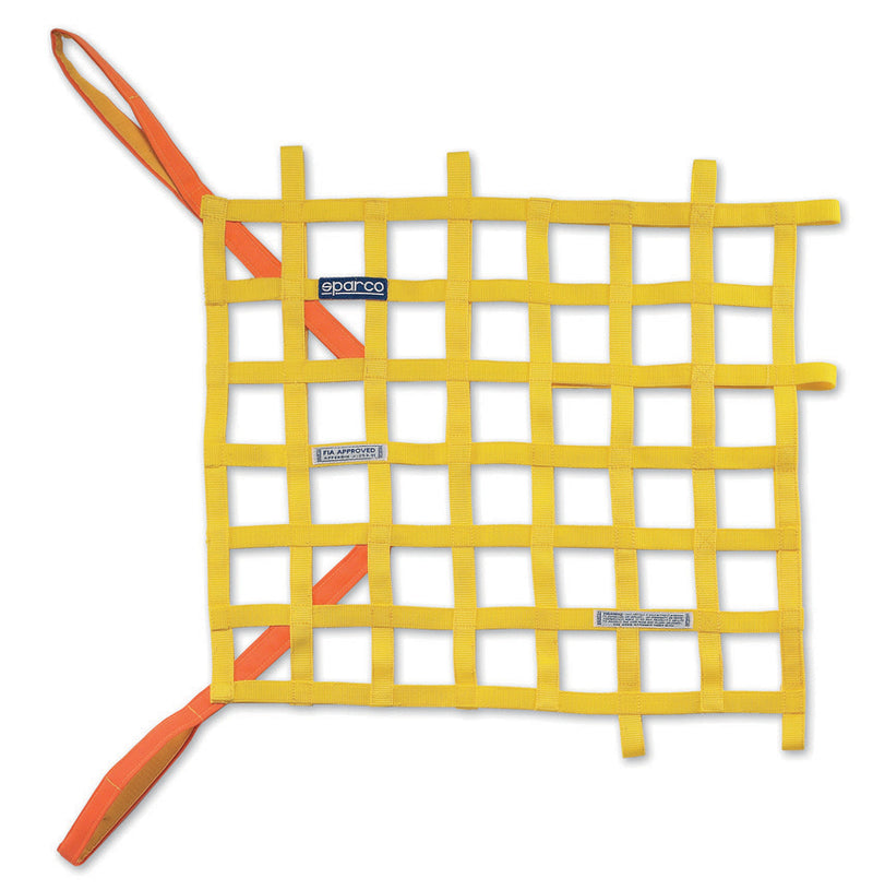 Sparco WINDOW NET FIA Yellow