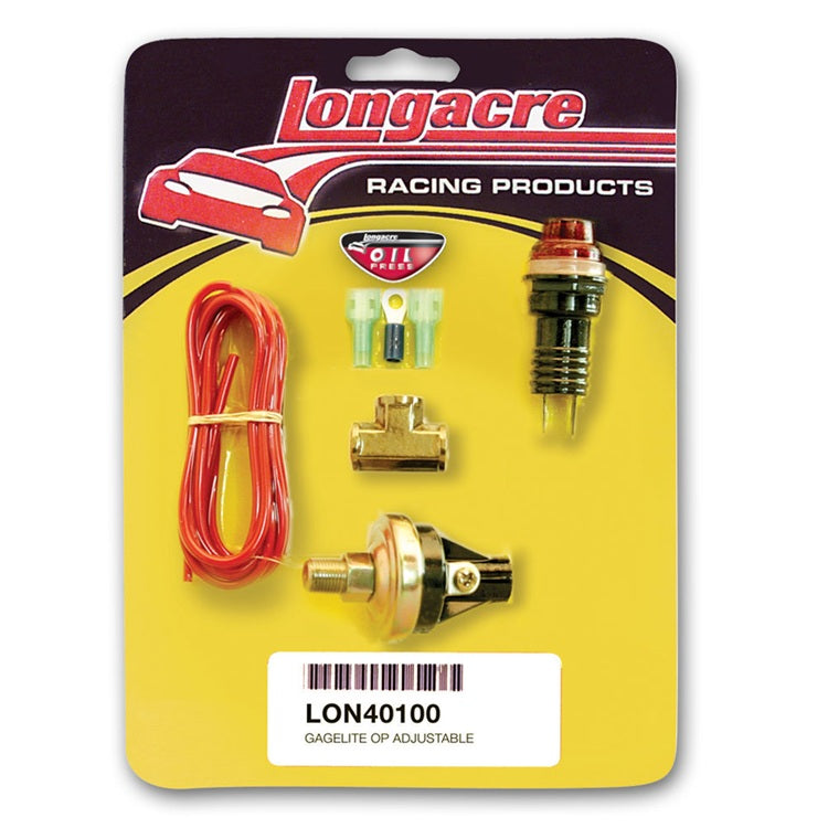 Longacre GageLite OP Adjustable 1/8 Inch NPT Kit