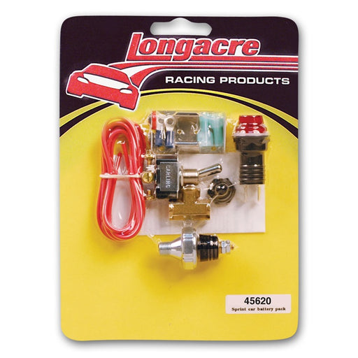 Longacre Sprint Car Battery Pack w/Weatherproof Switch