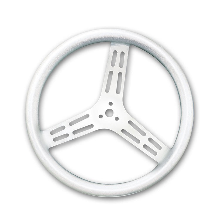 Longacre Aluminum Non Coated Steering Wheel Drilled