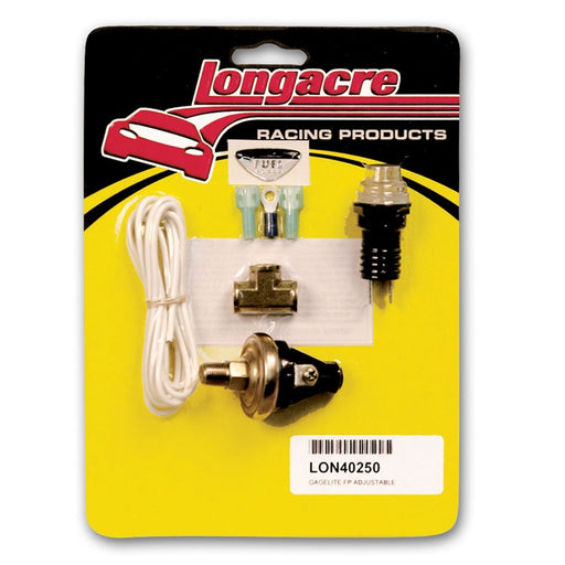 Longacre GageLite FP Adjustable 2-7 PSI 1/8 Inch NPT Kit