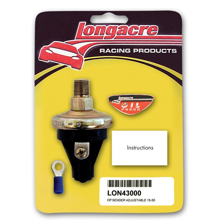 Longacre OP Sender Adjustable 15-50 PSI