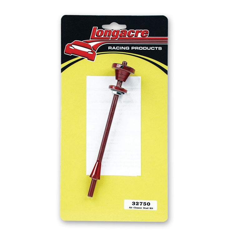 Longacre Air Cleaner Stud Kit Aluminum 5/16 Inch w/Seal 