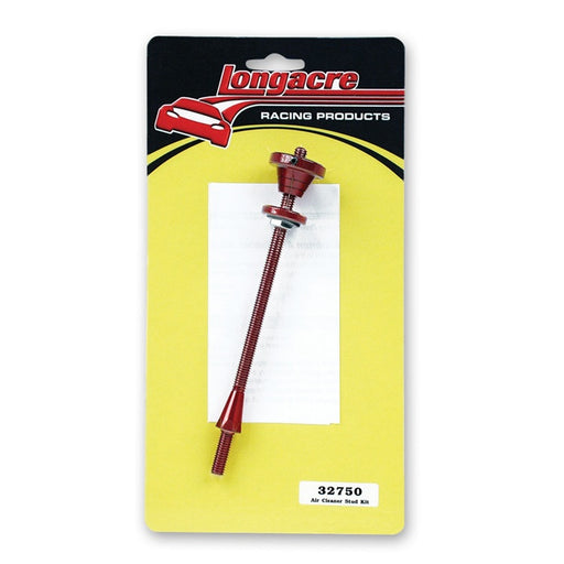 Longacre Air Cleaner Stud Kit Aluminum 5/16 Inch w/Seal 