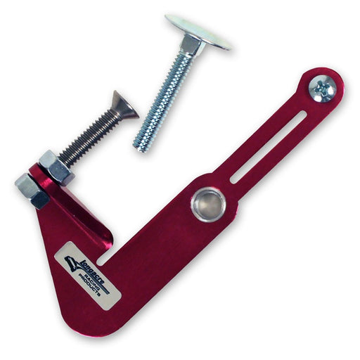 Longacre Primary Throttle Stop Bracket- Holley 2 BBL