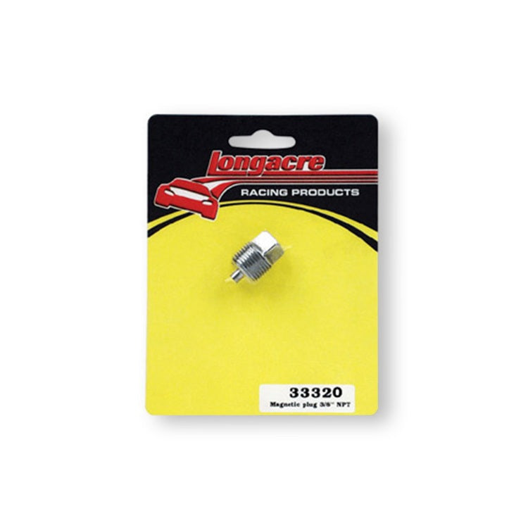 Longacre Magnetic Drain Plug Rear End 3/8 Inch NPT