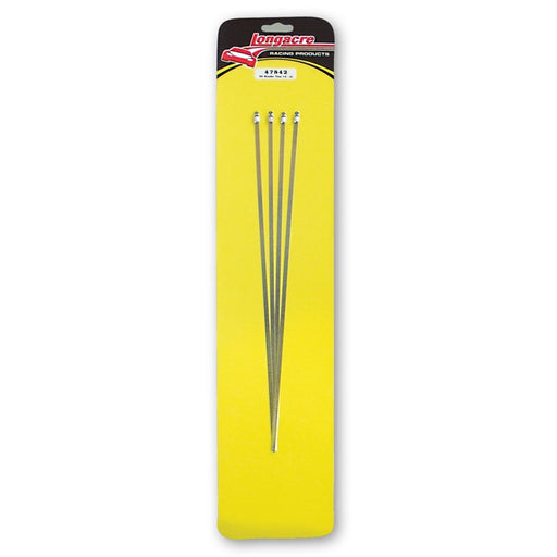 Longacre 14 Inch Stainless Header Wrap Ties (4)