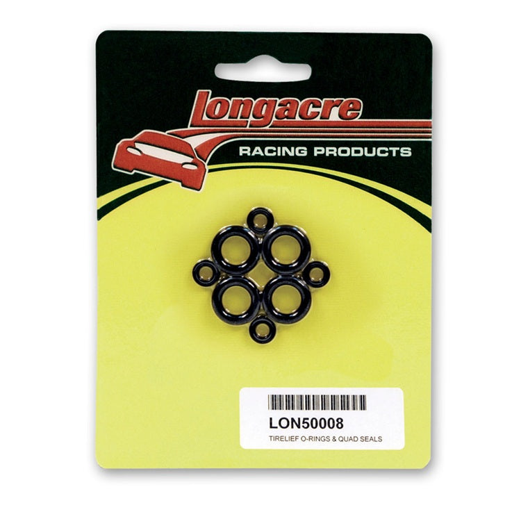 Longacre Replacement TireLief O-Rings & Quad Seals (4 ea)
