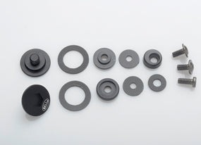 Bell Racing SV (SE03/SE05) PIVOT KIT & SCREWS BLACK HELMET PART Black