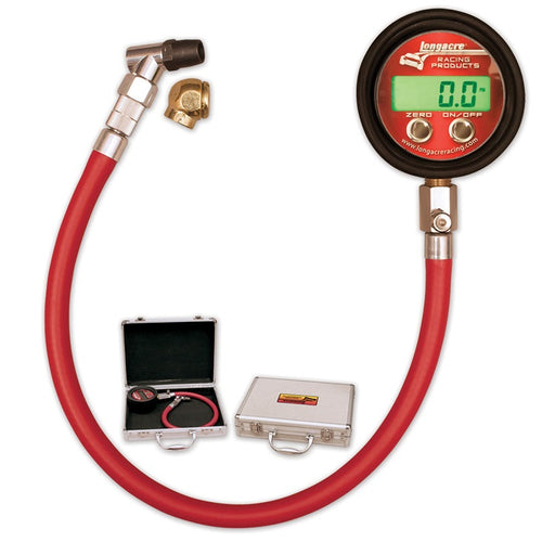 Longacre Dig TPG 0-125 PSI w/Angle & Ball w/Case ~New~