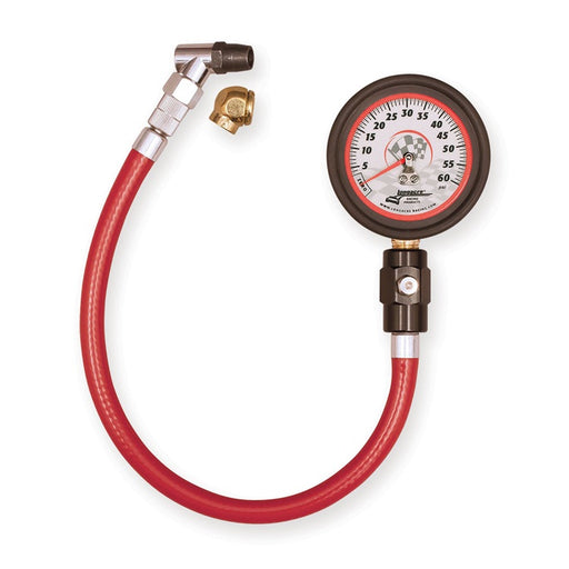 Longacre Dlx 2.5 Inch TPG 0-30 PSI Angle & Ball Chuck ~New~