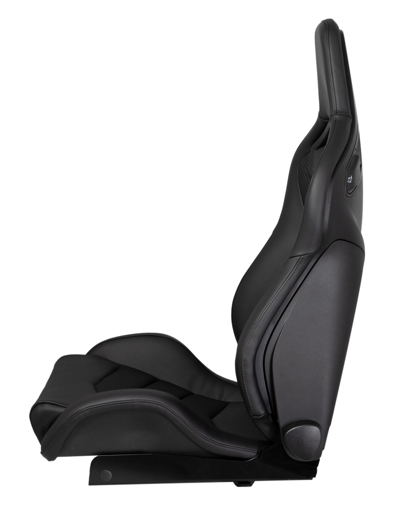 KINETIC APEX GTR BLACK LEATHER/BLACK CARBON (410.xGT.3167-AC)