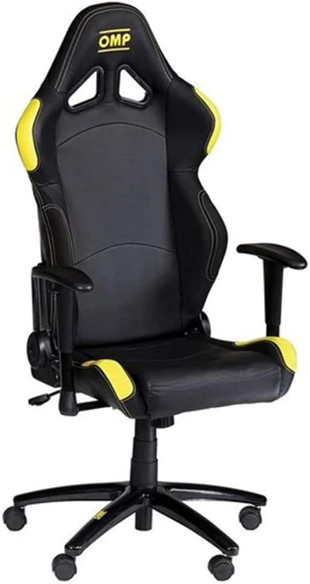 OMP CHAIR BLACK/YELLOW (Old Part Number HA/777E/NG)