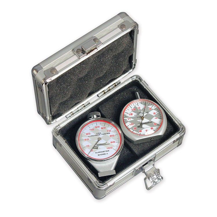 Longacre Analog Durometer w/Tread Depth Gauge & Case