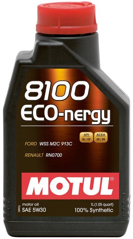 Motul 8100 5W30 ECO-NERGY - Ford 913C, Renault RN0700