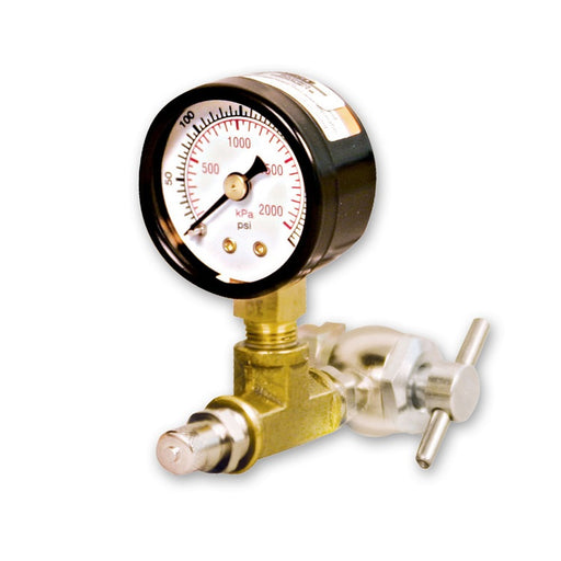 Longacre Shock Inflator 300 PSI Analog Gauge 5lb Increments