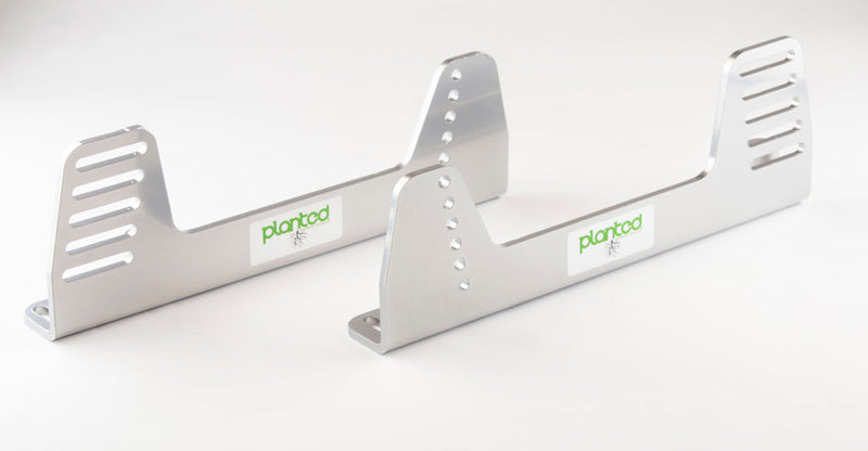 Planted Aluminum 90 Degree Universal Side Mount - Grey