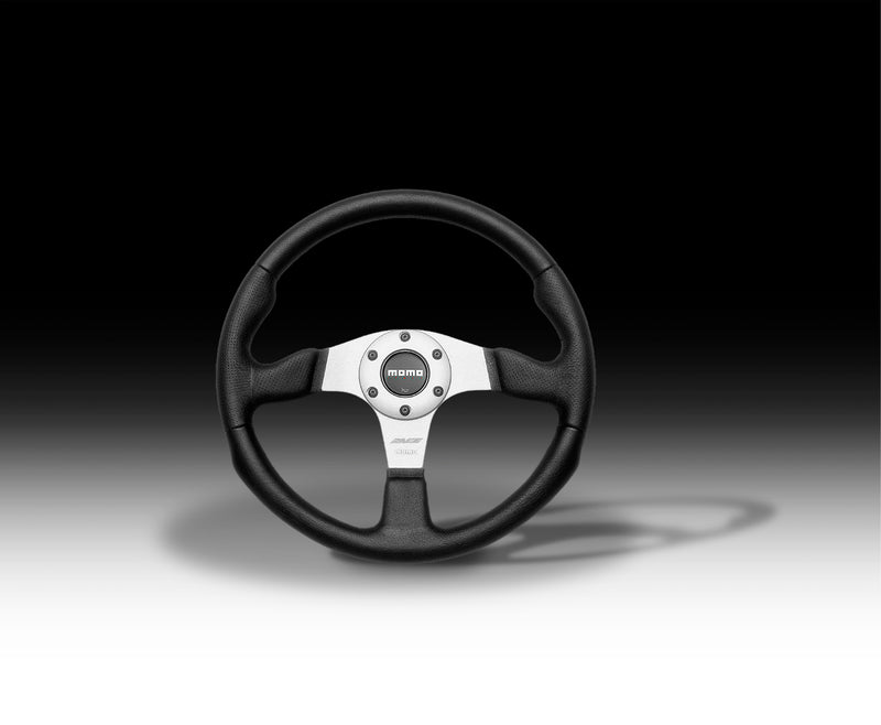 MOMO RACE STEERING WHEEL - LEATHER / AIR LEATHER INSERT - 320MM or 350MM