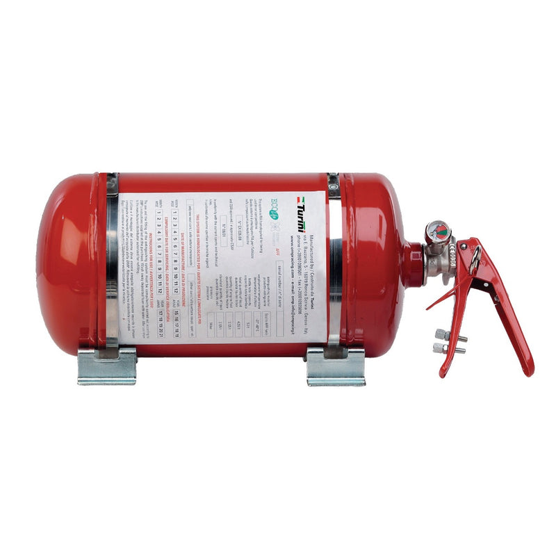 OMP SPORT EXTINGUISHING SYSTEM MECHANICALLY ACTIVATED, 4.25 LT, STEEL BOTTLE. (Old Part Number CA/372)