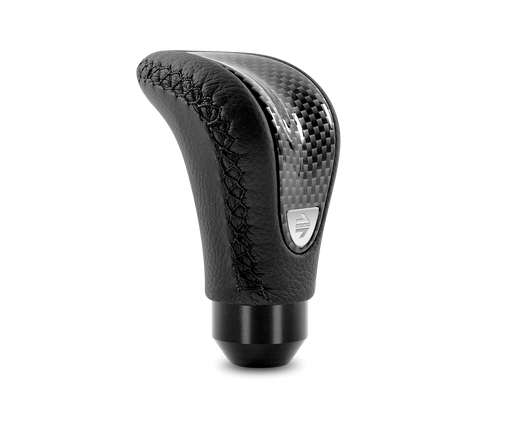 MOMO COMBAT EVO SHIFT KNOB - LEATHER / CARBON INSERT