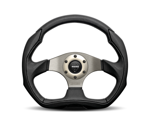 MOMO EAGLE STEERING WHEEL - AIR LEATHER - 350MM