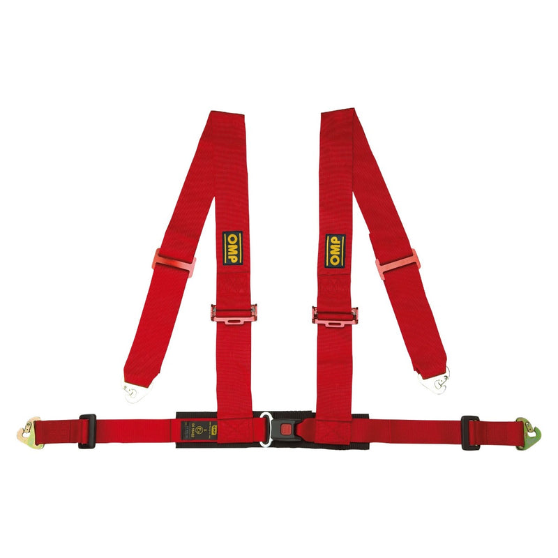 OMP 4 POINT HARNESS RED (Old Part Number DA508061)