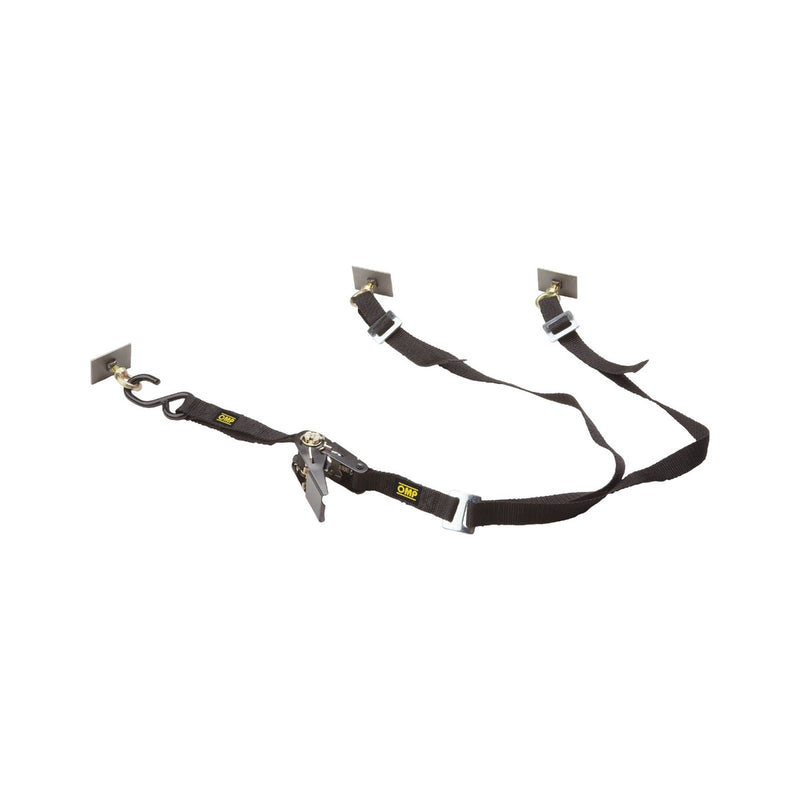 OMP SPARE WHEEL TIE DOWN STRAP BLACK (Old Part Number NA/1822)