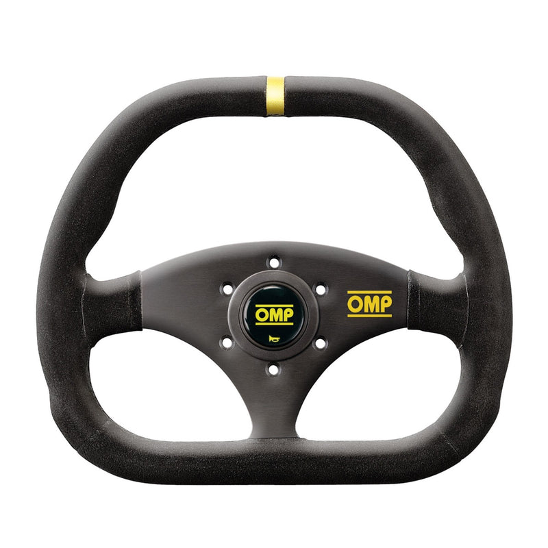 OMP STEERING WHEEL KUBIC BLACK/BLACK (Old Part Number OD/1985/NN)