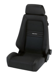 Recaro Specialist S Seat -Driver/Passenger Side, Black Nardo Bolster, Black Nardo Insert, Silver Logo, 3 Point Belt