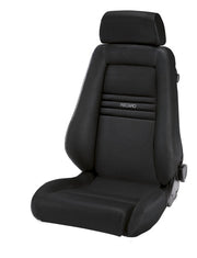 Recaro Specialist M Seat -Driver/Passenger Side, Black Nardo Bolster, Black Nardo Insert, Silver Logo, 3 Point Belt