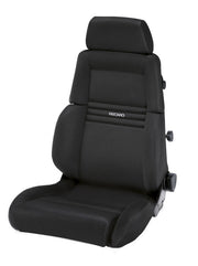 Recaro Expert M Seat -Driver/Passenger Side, Black Nardo Bolster, Black Nardo Insert, Silver Logo, 3 Point Belt