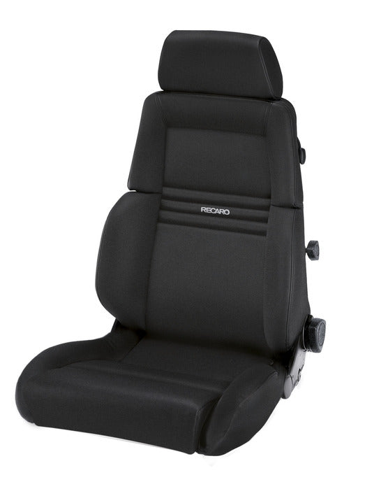 Recaro Expert M Seat -Driver/Passenger Side, Black Nardo Bolster, Black Nardo Insert, Silver Logo, 3 Point Belt