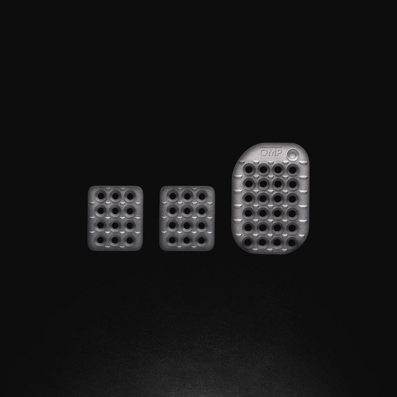 OMP ALUMINIUM PEDAL SET (Old Part Number OA/1863)