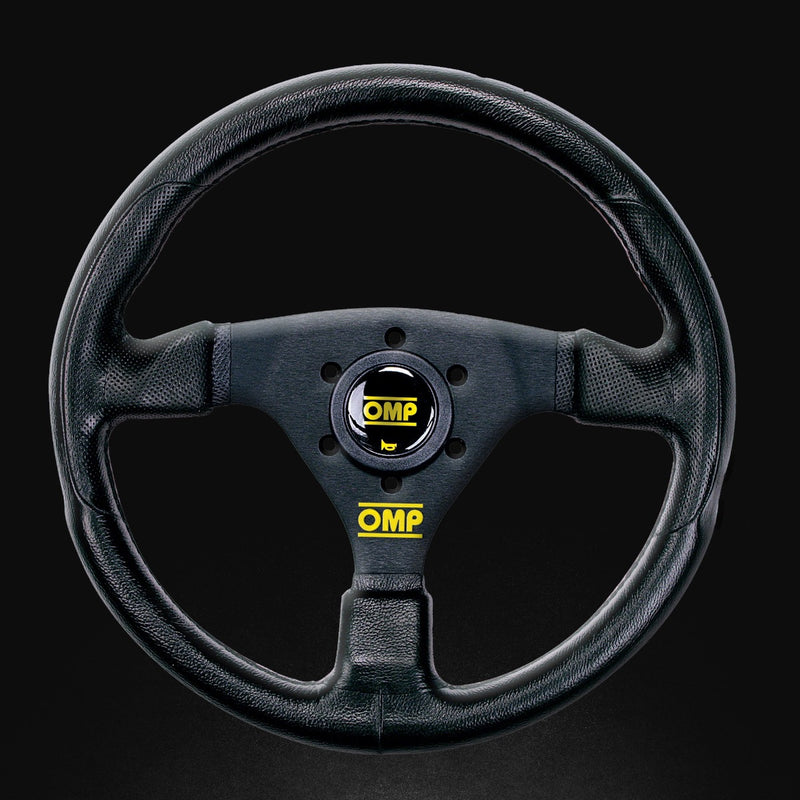 OMP STEERING WHEEL RACING GP BLACK/BLACK (Old Part Number OD/1981/NN)