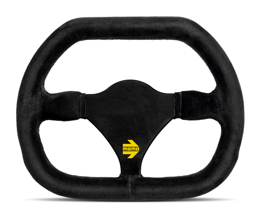 MOMO MOD 29  STEERING WHEEL - BLACK SUEDE - 270MM