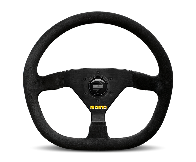 MOMO MOD 88 STEERING WHEEL - BLACK SUEDE - 320MM
