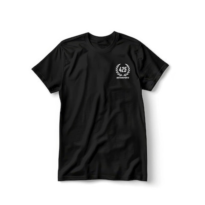425 Motorsports Race Shop T-Shirt - Black