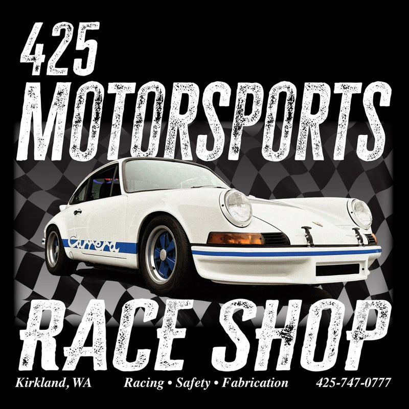 425 Motorsports Race Shop T-Shirt - Black