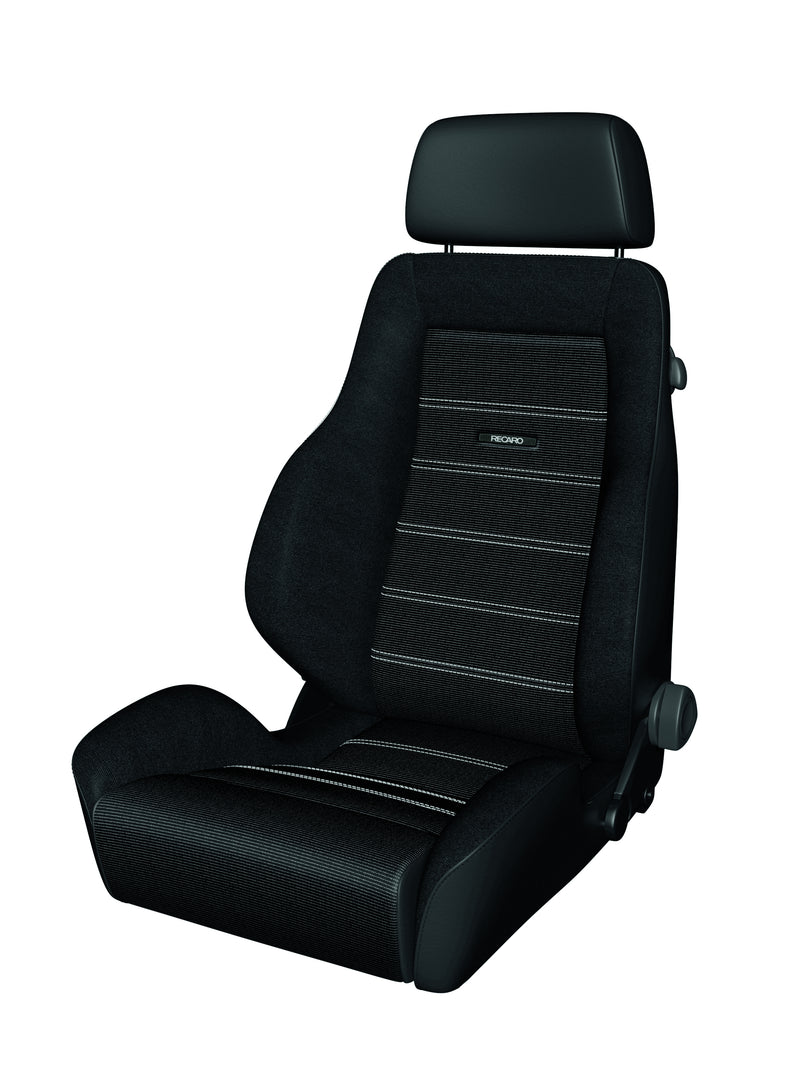 Recaro Classic LS Seat - Leather black/classic corduroy