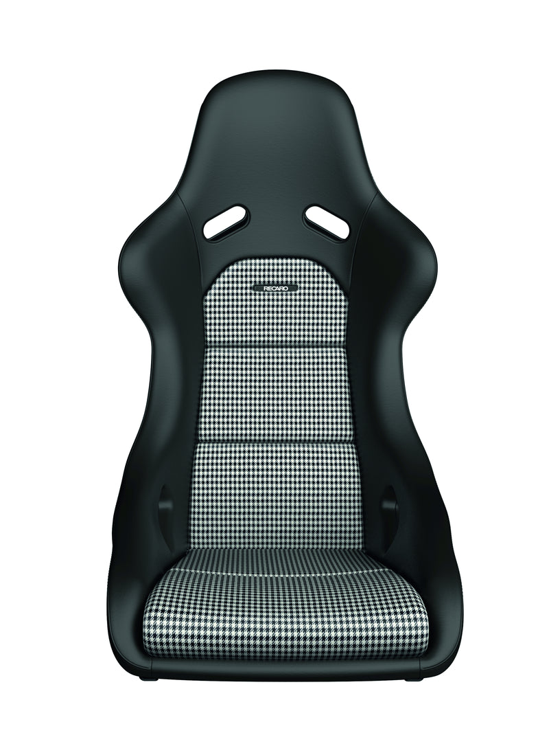 Recaro Classic Pole Position ABE - Leather black/Pepita fabric