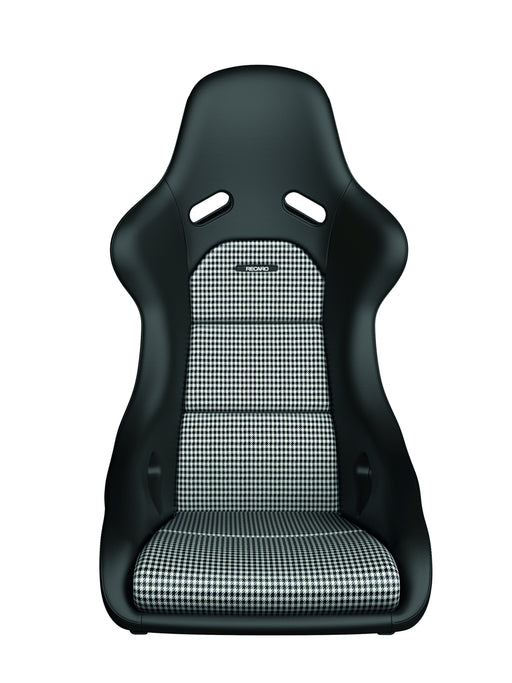 Recaro Classic Pole Position ABE - Leather black/Pepita fabric