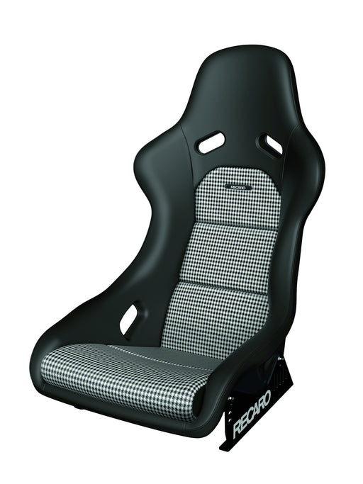 Recaro Classic Pole Position ABE - Leather black/Pepita fabric