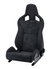 Recaro Sportster CS -Nardo Black Bolster, Artista Black Insert, Grey Logo, 3 Point Belt
