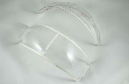 Bell Racing Rock Chip Guard (Dom2/GTX2/GTX3) Clear