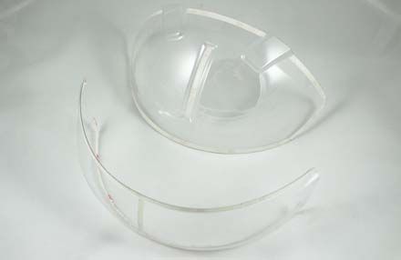 Bell Racing Rock Chip Guard (Dom2/GTX2/GTX3) Clear