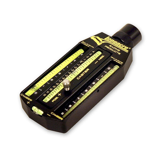 Longacre Caster Camber Gauge 5/8 Inch Karting Adapter w/Case