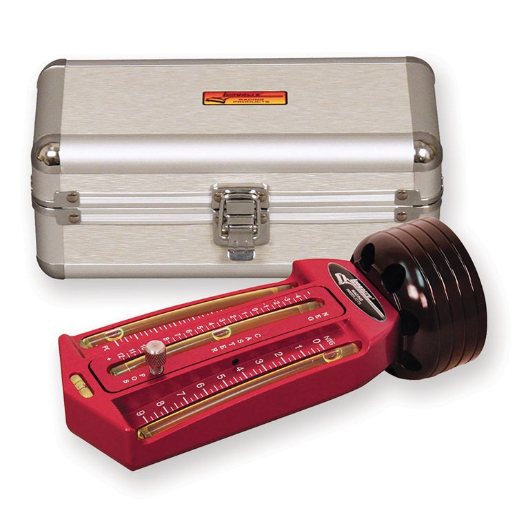Longacre Billet Caster Camber Gauge w/ Mag Adapter w/Case