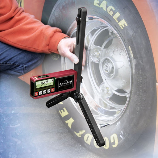 Longacre Dig AccuLevel Caster Camber Gauge Quick Set Adapter w/Case