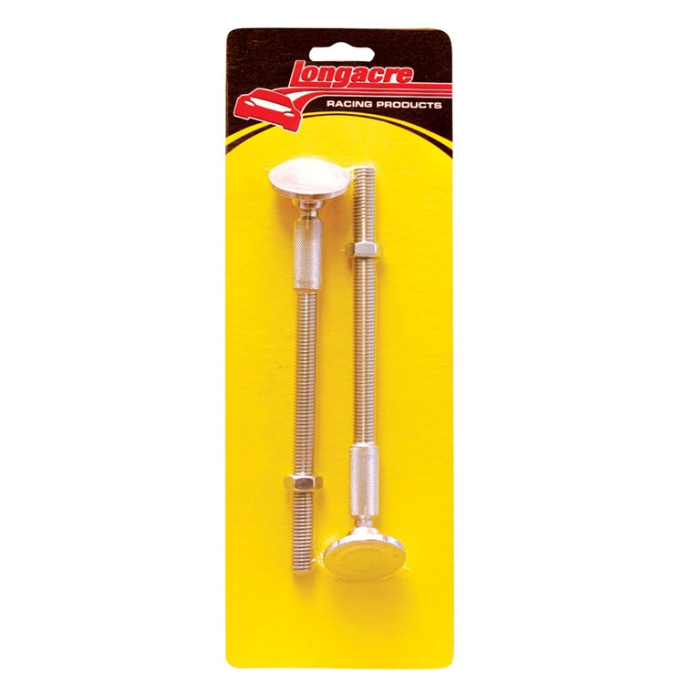 Longacre 8 Inch Steel Screw In Swivel Feet (2) 