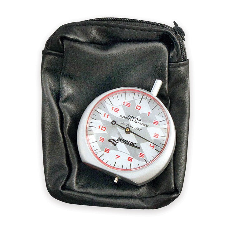 Longacre Tread Depth Gauge w/Pouch